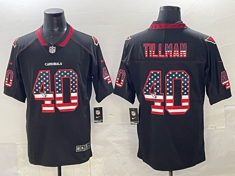 Arizona Cardinals #40 Pat Tillman Red Adult