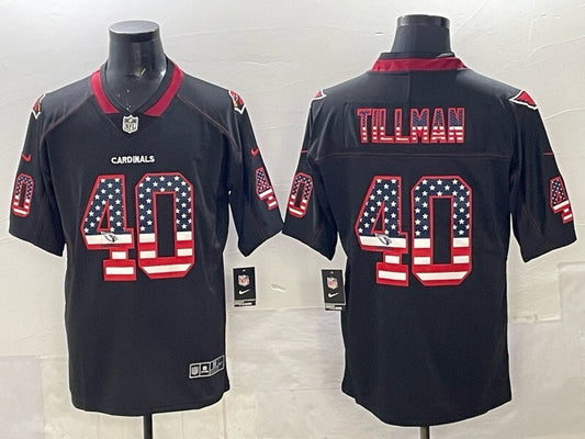 Arizona Cardinals #40 Pat Tillman Red Adult .png