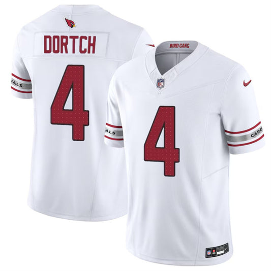 Arizona Cardinals #4 Greg Dortch White 2024 F.U.S.E. Vapor Untouchable Limited