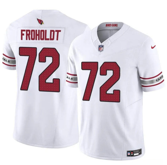 Arizona Cardinals #72 Hjalte Froholdt White 2025 F.U.S.E. Vapor Untouchable