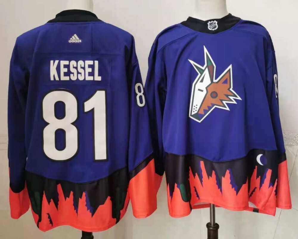 Arizona Coyotes #81 Phil Kessel 2020 New Retro _conew1
