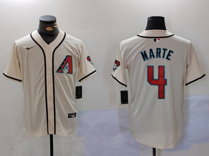 Arizona Diamondbacks #4 Ketel Marte Fan Edition Style 3