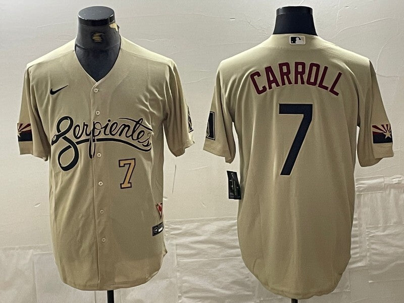 Arizona Diamondbacks #7 Corbin Carroll Fan Edition Style 9