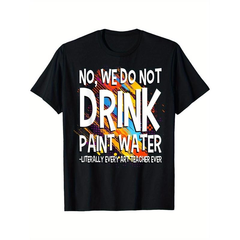 Art teacher Student Child Artist Illustration School Painter T-shirt Made in USA