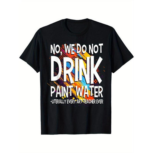 Art teacher Student Child Artist Illustration School Painter T-shirt Made in USA