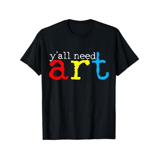 Art teacher artist gift T-shirt Made in USA