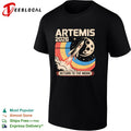 Artemis 2026 return to the moon rocket shirt