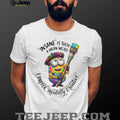 Artistic Minion Mentally Creative Not Insane Painter T Shirt