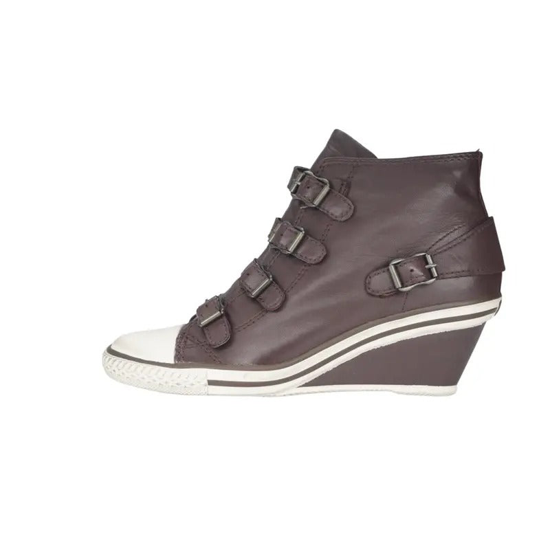 Ash Femme Genial Coin Sneaker Perkish Cuir 340527 Women Size EU35-38