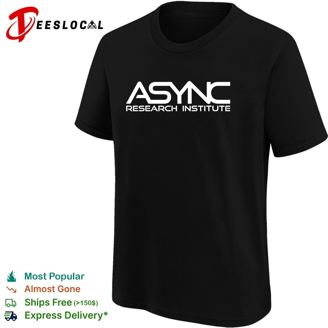 Async Research Institute tech programming shirt