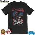 Atlanta Braves 250 Years of Freedom Patriotic Eagle Graphic T Shirt