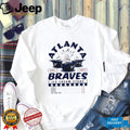 Atlanta Braves Ice Cream Stand Vintage Graphic Baseball T Shirt