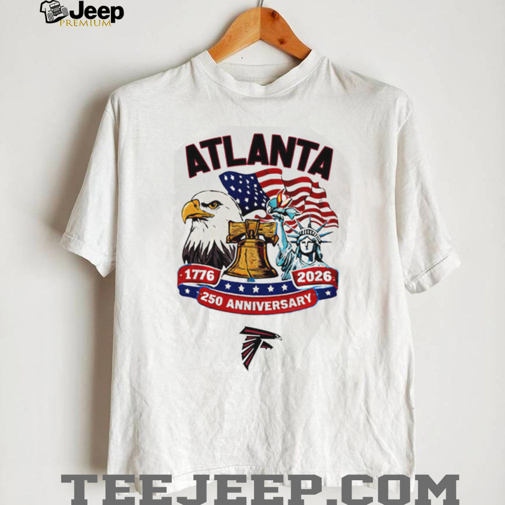 Atlanta Falcons 250th Anniversary American Independence 1776 2026 Custom Jersey T Shirt