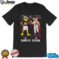 Atlanta Falcons And Braves Mascots Football Baseball Shirt