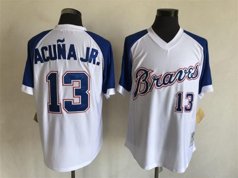 Atlanta Braves #13 Ronald Acuna Jr Style 4