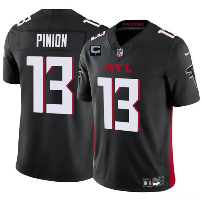 Atlanta Falcons #13 Bradley Pinion Black 2025 F.U.S.E With 1-Star C Patch