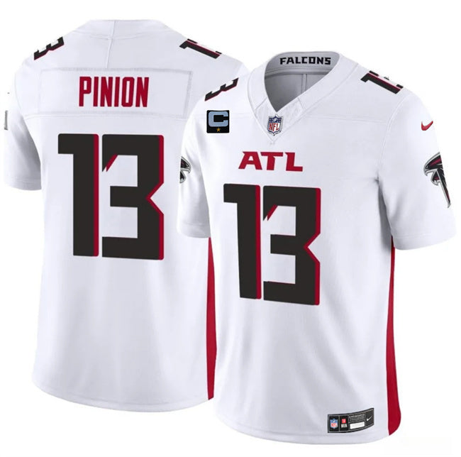 Atlanta Falcons #13 Bradley Pinion White 2025 F.U.S.E With 1-Star C Patch