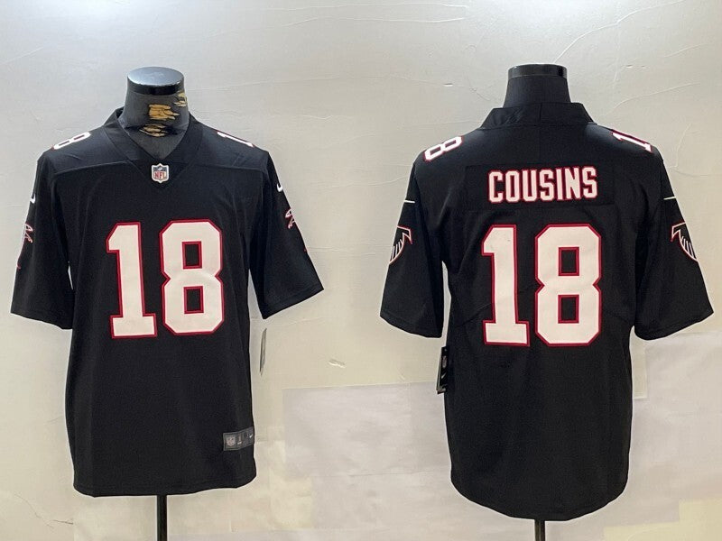 Atlanta Falcons #18 Kirk Cousins V2 Style 1