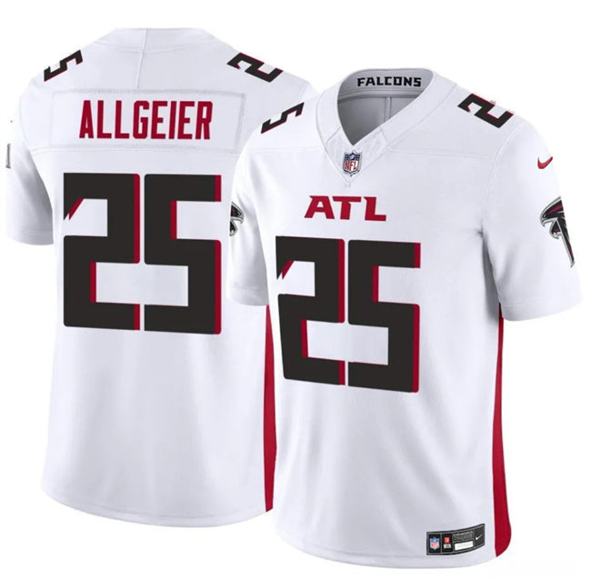 Atlanta Falcons #25 Tyler Allgeier White 2024 F.U.S.E Vapor Untouchable Limited