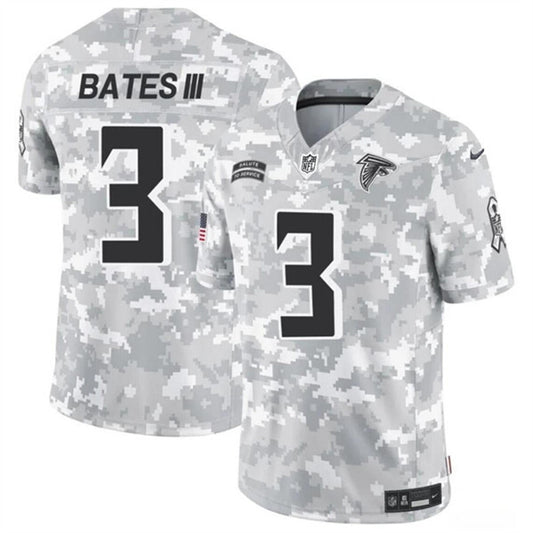 Atlanta Falcons #3 Jessie Bates III 2024 F.U.S.E. Arctic Camo Salute