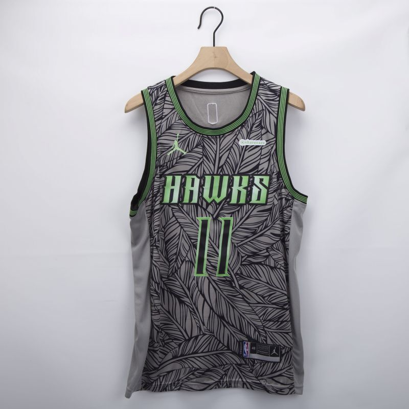Atlanta Hawks #11 Trae Young Hawks 11 Fashion Edition Style 2