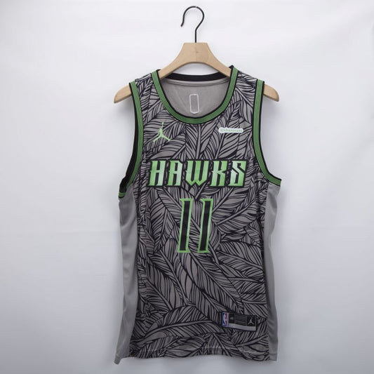Atlanta Hawks #11 Trae Young Hawks 11 Fashion Edition Style 2