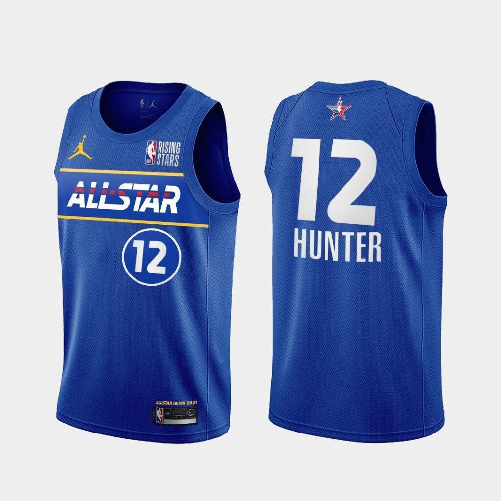 Atlanta Hawks #12 De'Andre Hunter 2021-rising-stars-blue-all-star-jersey.jpg