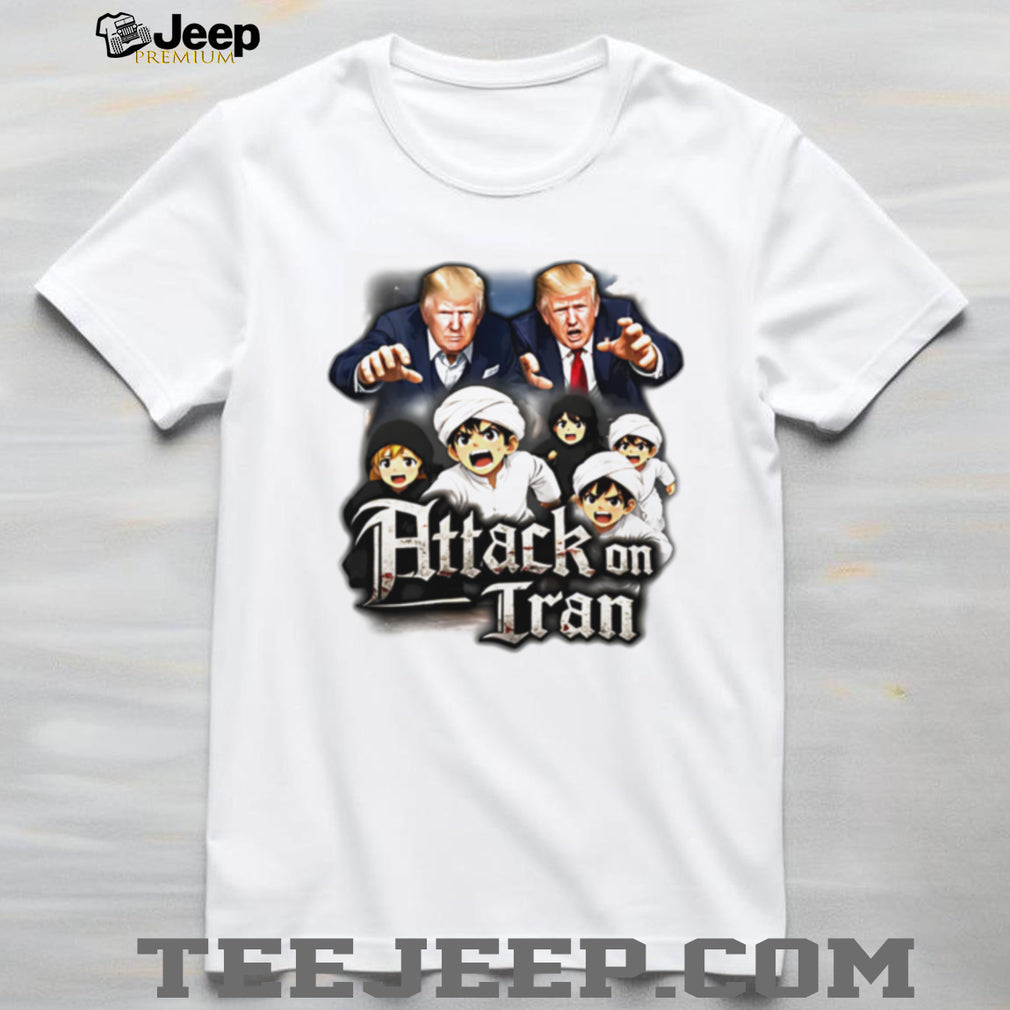 Attack on Tran Political Parody Anime Style T Shirt