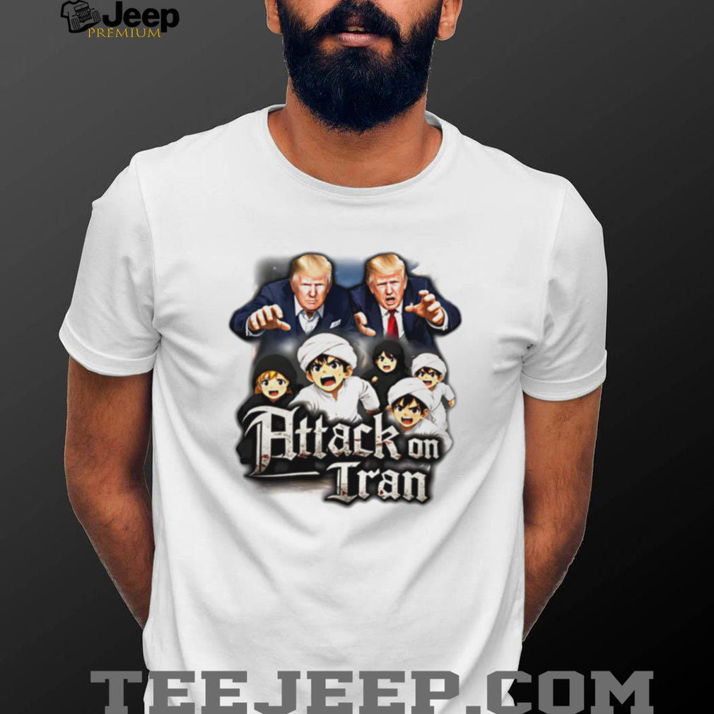 Attack on Tran Political Parody Anime Style T Shirt