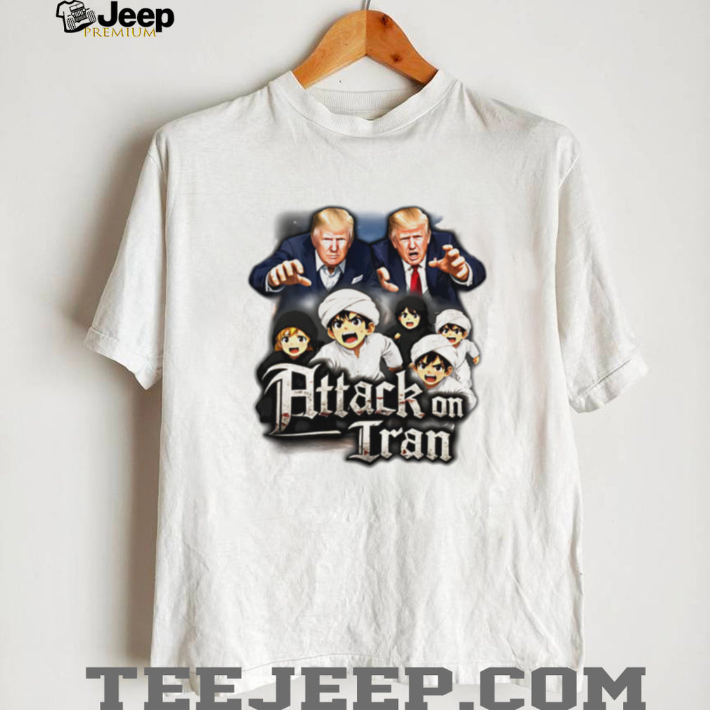 Attack on Tran Political Parody Anime Style T Shirt