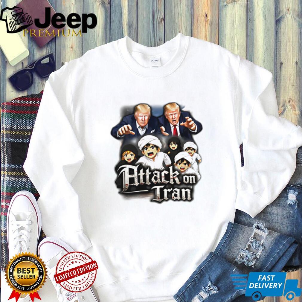 Attack on Tran Political Parody Anime Style T Shirt