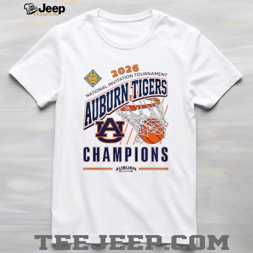 Auburn Tigers 2026 NIT National Invitation Tournament Champions T Shirt