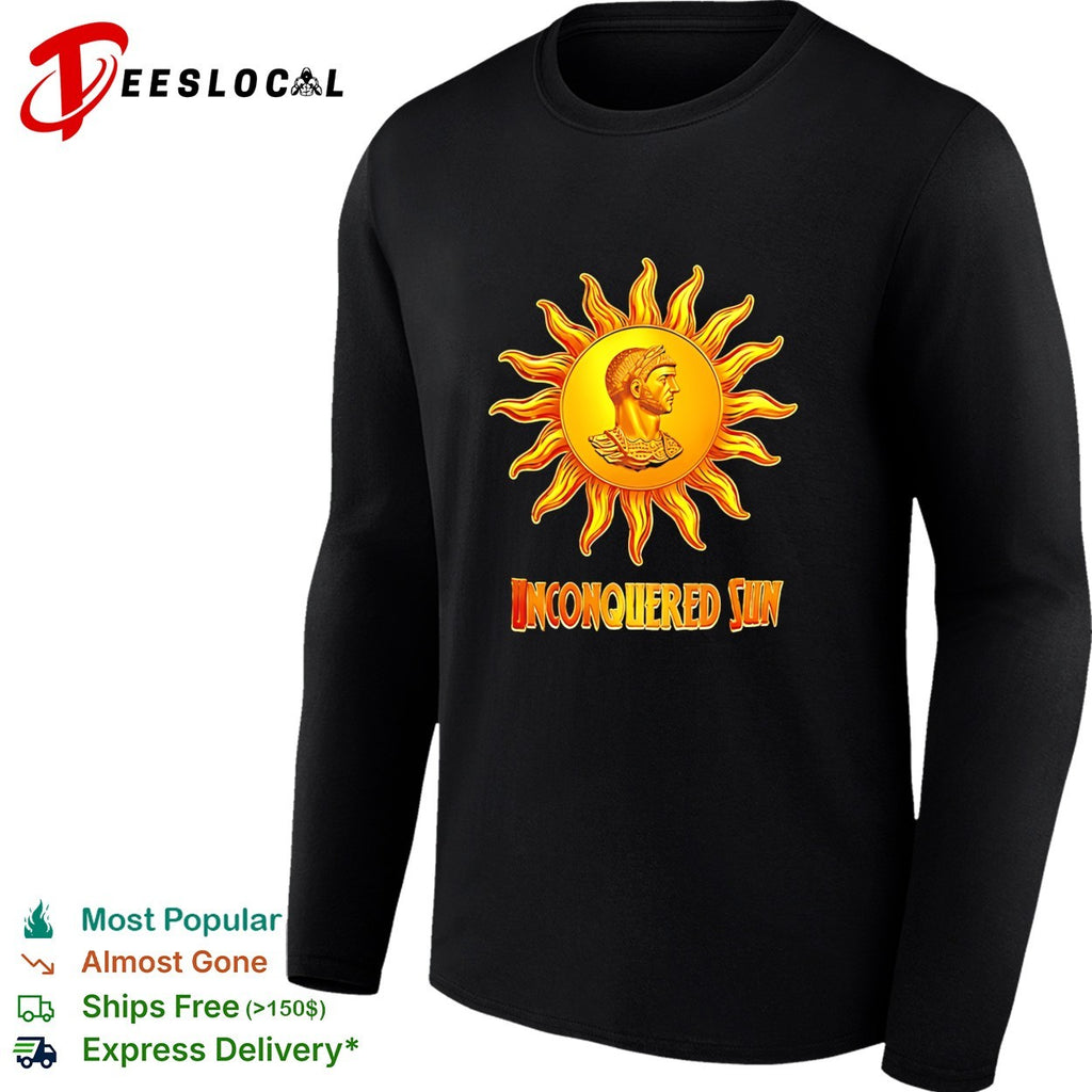 Aurelian Sol Invictus Roman Emperor Unconquered Sun Roman Empire shirt