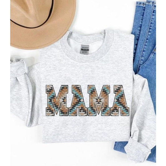 Aztec Mama Sweatshirt, Stylish and Comfortable, Perfect for Everyday Wear