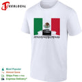 Azteca es nuestra fortaleza Mexico flag and stadium silhouette shirt