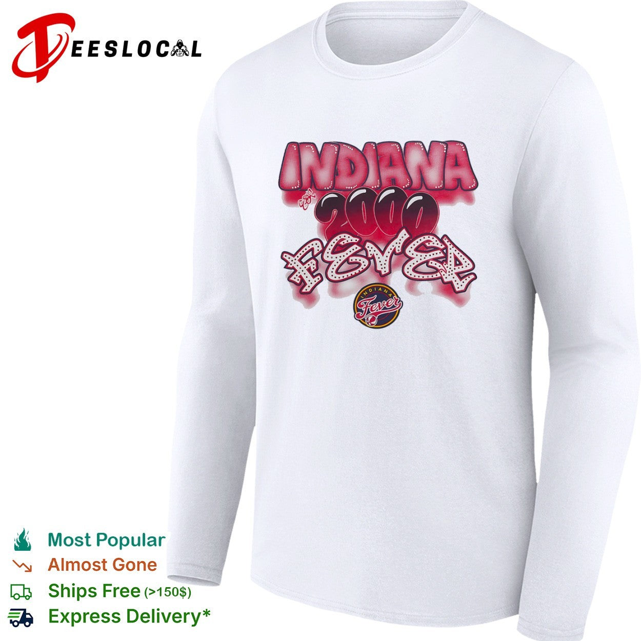 Indiana Fever 2000 Est Retro Basketball shirt