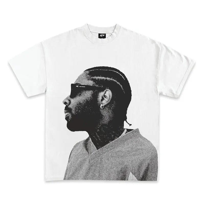 BRENT FAIYAZ T-SHIRT | Rap Tee Vintage Style Concert Merch Graphic Jumbo Face Tee