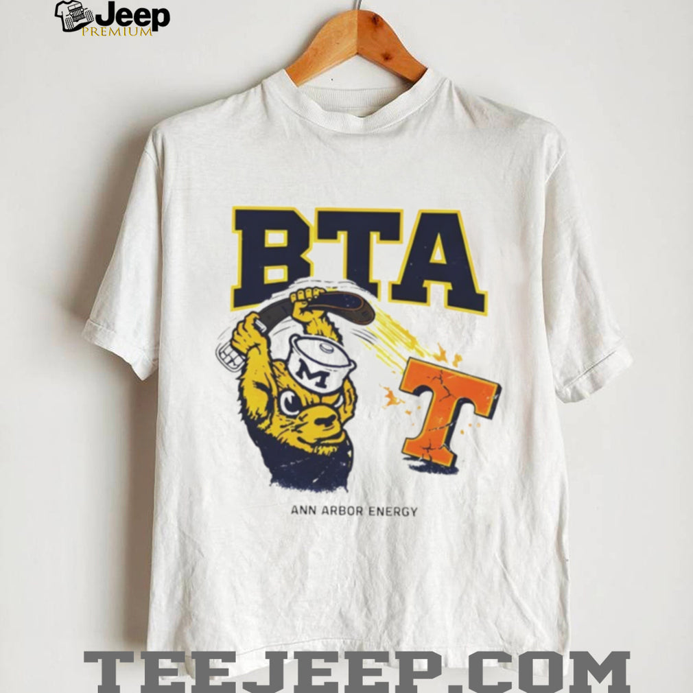 BTA Ann Arbor Energy Michigan vs Tennessee Mascot T Shirt