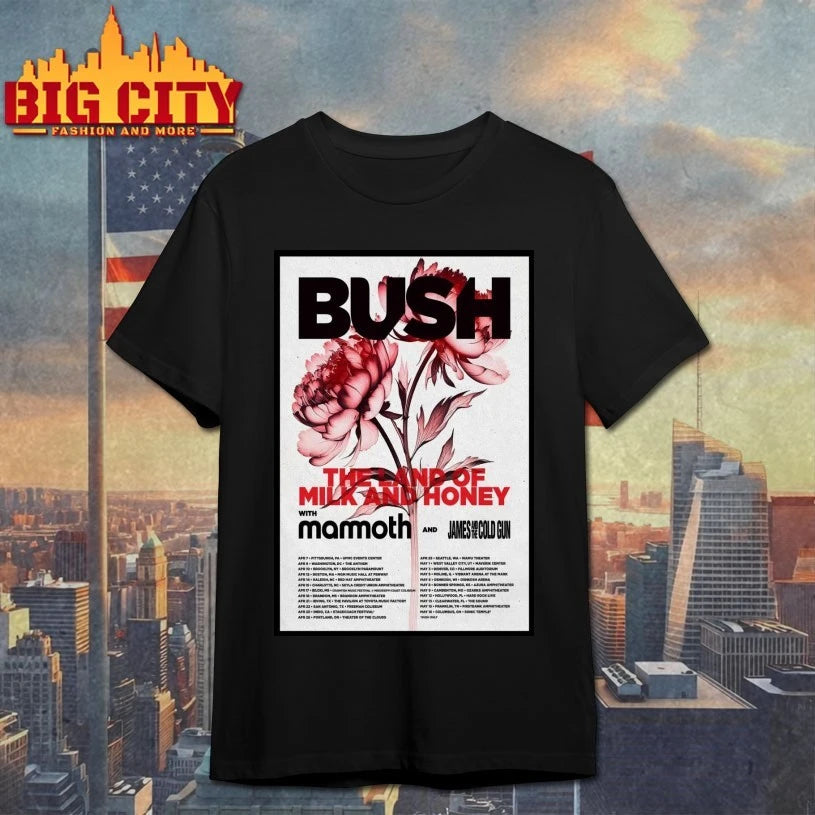 BUSH Spring Tour 2026 Poster Shirt