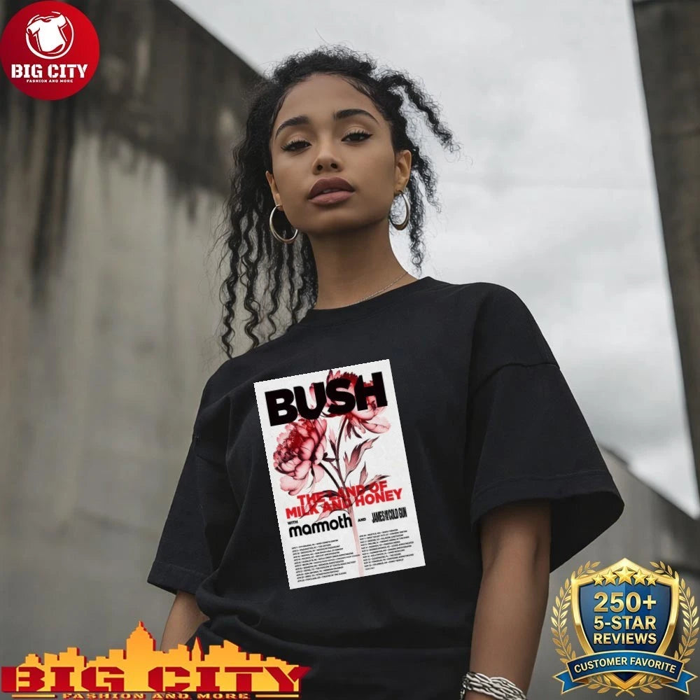 BUSH Spring Tour 2026 Poster Shirt