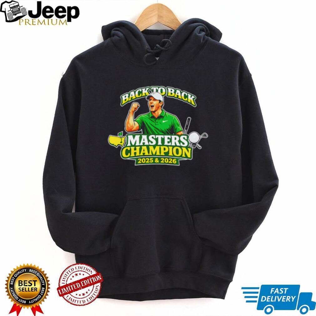 Back To Back Masters Champion 2025 and 2026 Golf Tournament Winner Men T Shirt