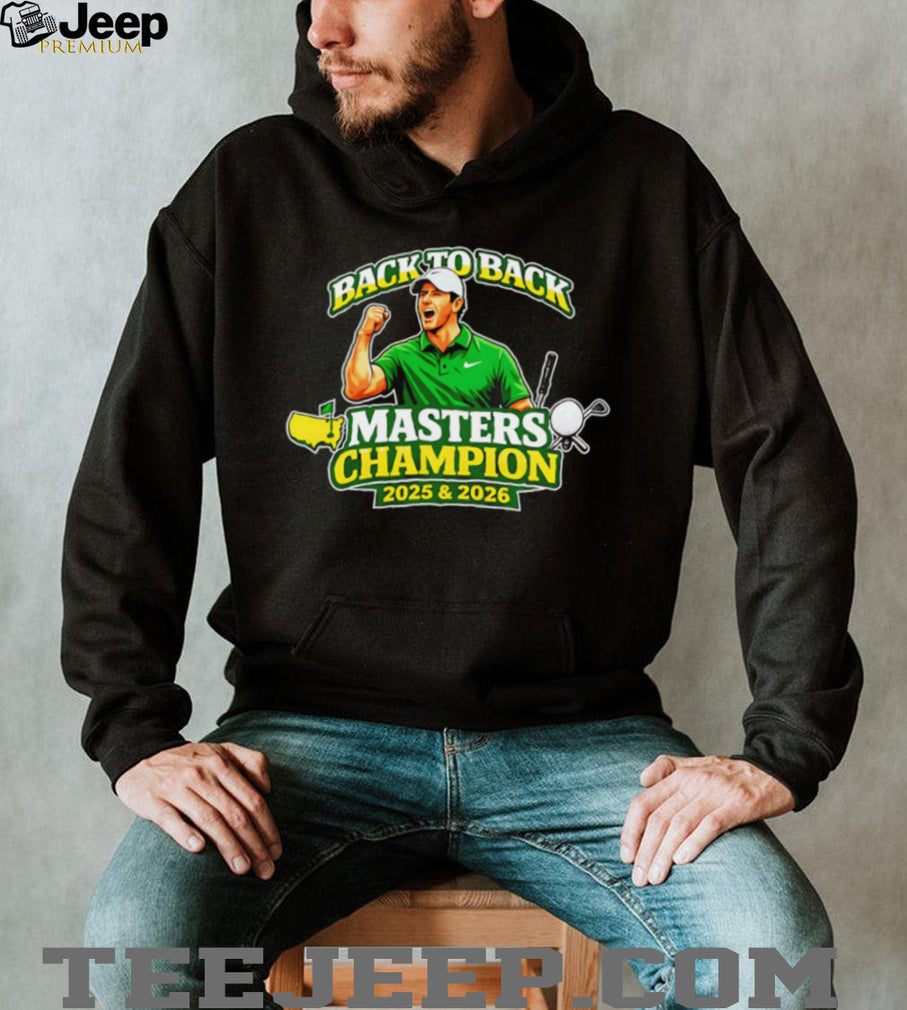 Back To Back Masters Champion 2025 and 2026 Golf Tournament Winner Men T Shirt