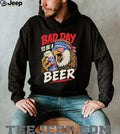 Bad Day To Be A Beer Eagle Flag Bandana T Shirt Funny Party USA T Shirt