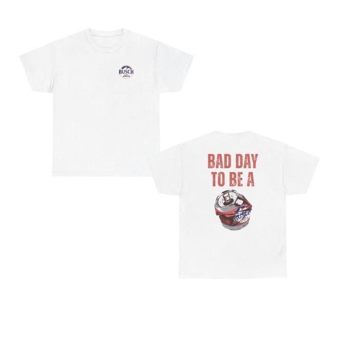 Bad Day to Be a Bapple Shirt Funny Busch Light Apple T-Shirt