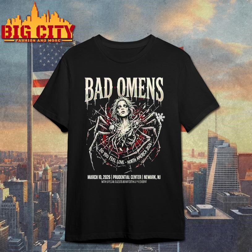 Bad Omens Do You Feel Love North America 2026 Event Shirt