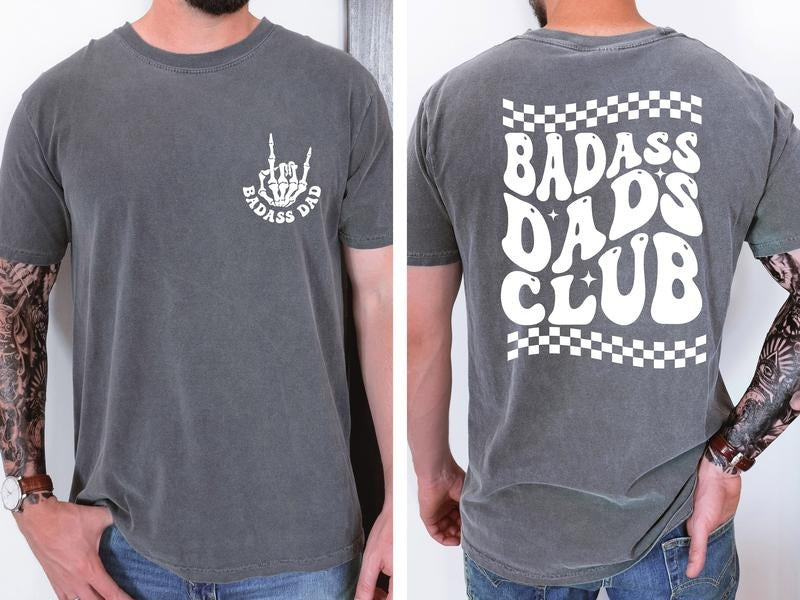 Badass Dads Club Shirt Badass Dads Shirt Cool Dad Shirt Funny Dad Gift New Dad Shirt TK43GN Hoodie, Sweatshirt