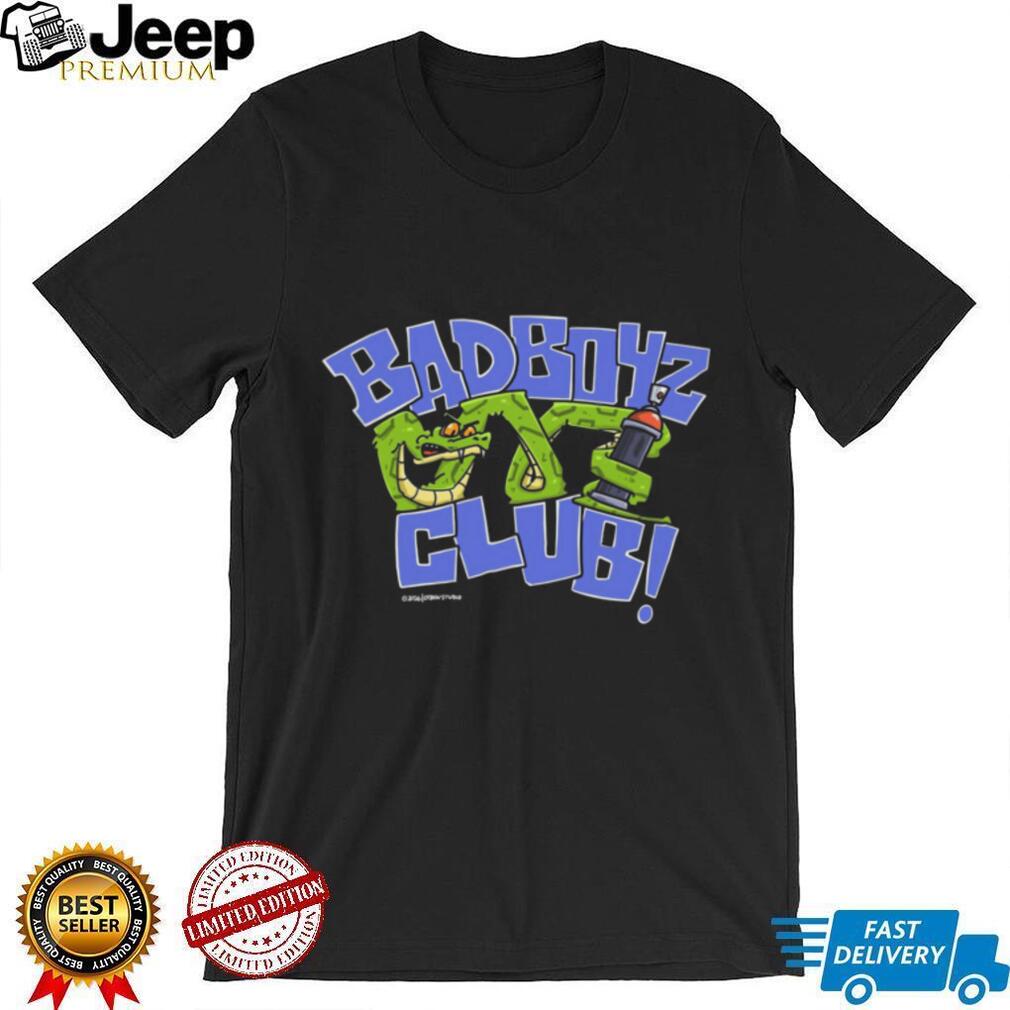 Badboyz Club Graffiti Snake Urban Streetwear Graphic T Shirt