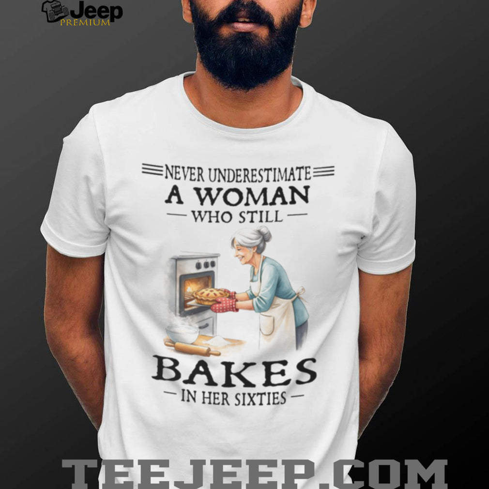 Baking Woman Grandma Homemade Pie Kitchen Hobby Shirt