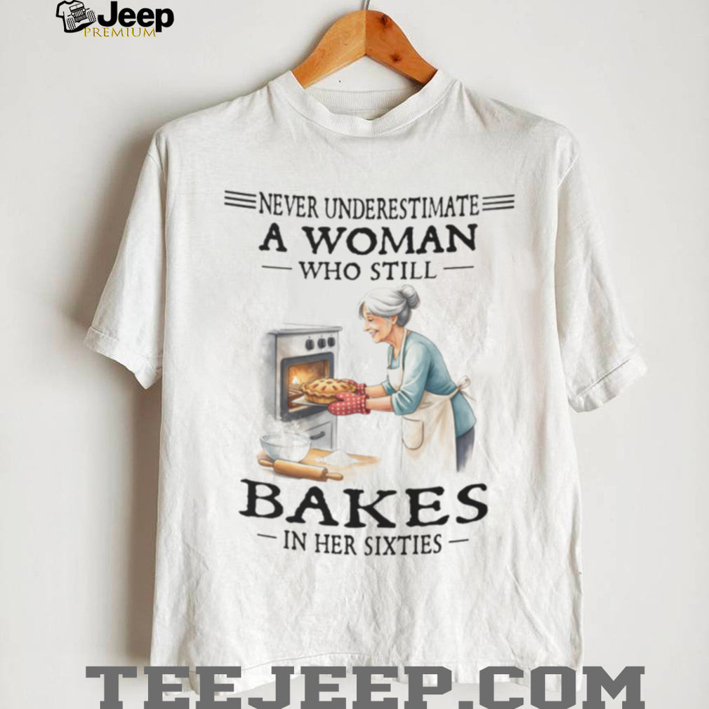 Baking Woman Grandma Homemade Pie Kitchen Hobby Shirt