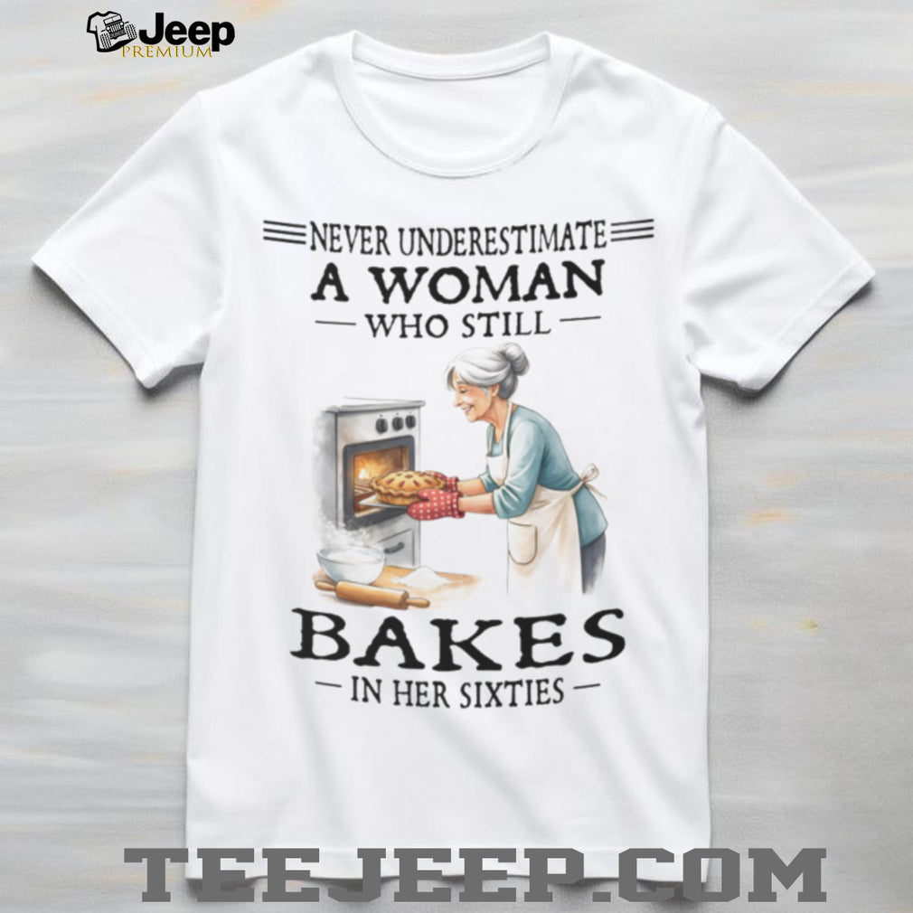 Baking Woman Grandma Homemade Pie Kitchen Hobby Shirt
